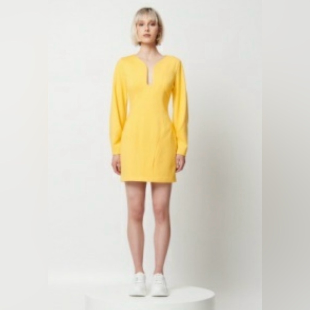 Elliatt Teasel Dress in Marigold